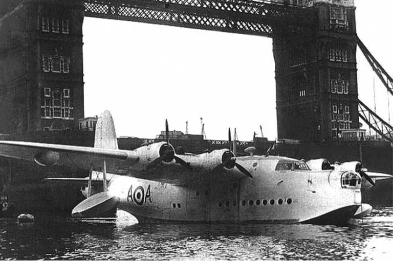 He worked as a fitter in 18 Shop on the Esplanade doing the decks on Sunderland flying boat